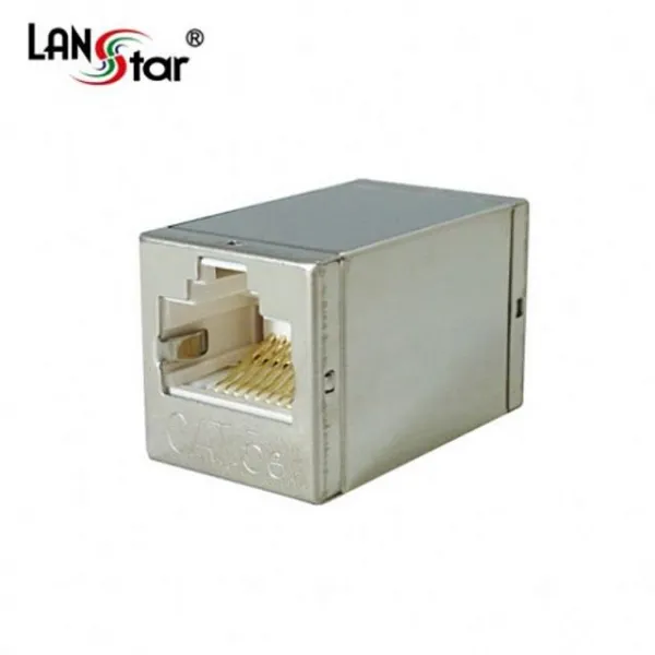 도매플러스 메탈커플러 CAT.5e FTP RJ45 I형 통신자재 랜자재 랜케이블 랜장비, 해당상품
