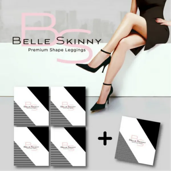 [4벌 세트+1장 덤]BELLESKINNY벨 스키니 착압 레깅스 검정 다리 살 빠지는 하반신 다이어트 쫄바지 슬림, 1