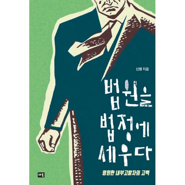 법원을 법정에 세우다 : 영원한 내부고발자의 고백, 새움
