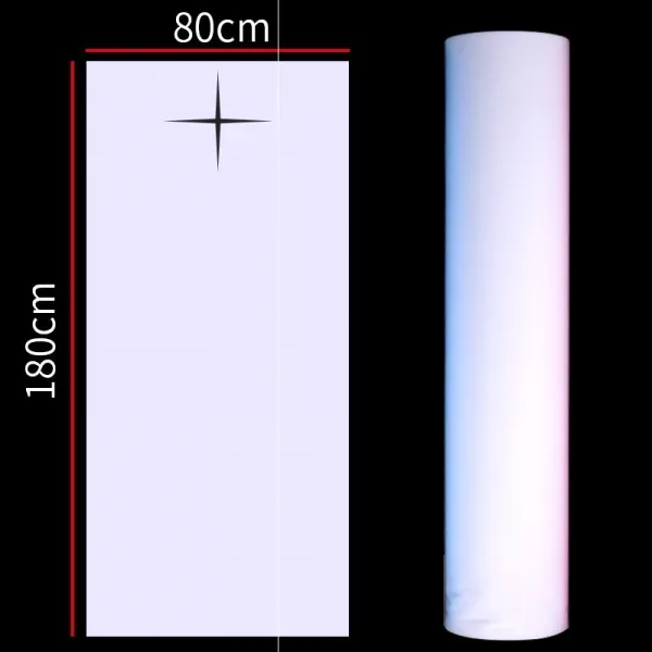 21 신격 텔라스오일 호텔 마당 벌리다 십자 개공금 일회용 침대시트 핑크 구멍을 내다 방습 80 *180 있음 십자 공 화이트