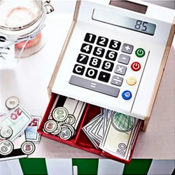 이케아 Duktig 장난감계산대/출산 육아 완구 매트 역할놀이 소꿉놀이 가게놀이