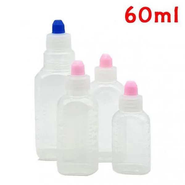 정배마트 투약병 60ml PP 단단한재질 100개입 X 3개 약병 약국 약통 구급함