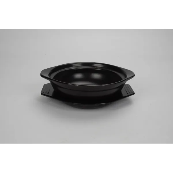 볶음냄비 숯불 잼만들기솥 질그릇솥 받침대 곰솥 모래 구식의 투웨이 멀티 누런색, 750 밀리리터 단 잼만들기솥 제조업