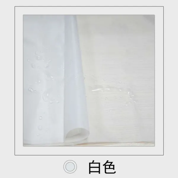 프렌드영 원단 방수 견직물 얇은 재료 욕실커튼 천 폴라폴리스 레인가드 옥스포드 우산 덧옷 먼지 방지, 화이트 （쌀값이 한 ）