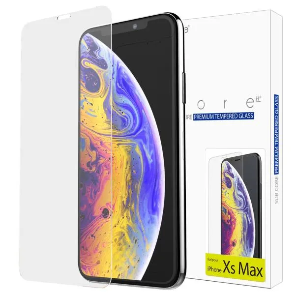  핫트랙스 아라리 아라리 아이폰xs 맥스 강화유리필름 서브 코어 아이폰xs/X:서브강화유리1매 1개
