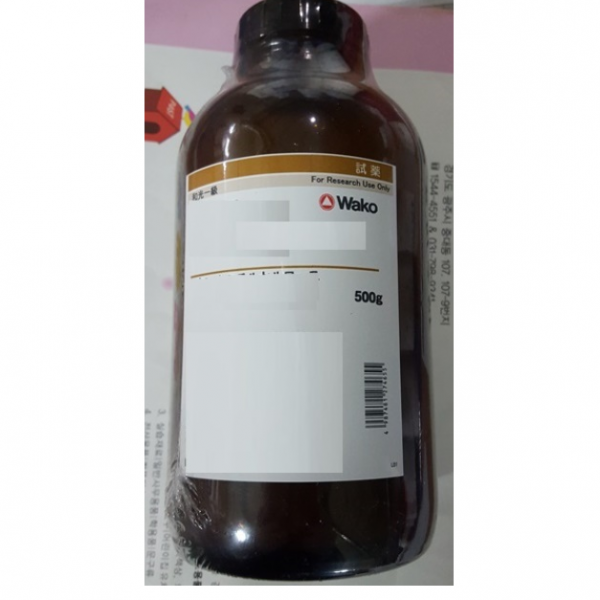 오피스안 (WAK-일본) Sodium hydrogen sulfite 64~67.4% 아황산수소나트륨 중아황산나트륨 [GR] 500G 시약