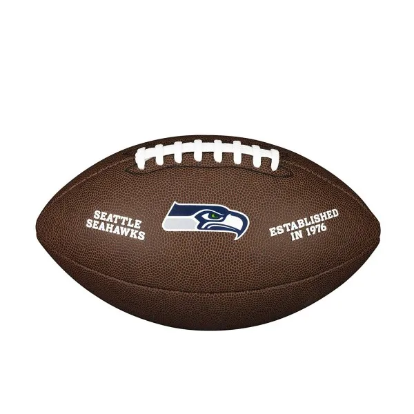 [독일구매대행] 윌슨 남여-성인 NFL 라이선스 BALL SE 미식 축구 BROWN 유니