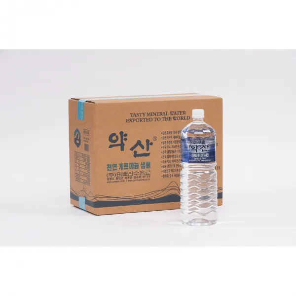 약산 게르마늄 샘물 1.8L 1BOX(8병) 약산샘물 약산수 약산생수 게르마늄생수 건강한생수, 8병