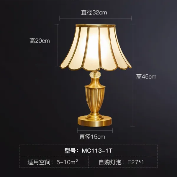 침실스탠드 수면등 거실 골드 단스탠드 테이블무드등 스탠드 침대 협탁 램프 인태리어단스탠드, 버튼스위치 + A