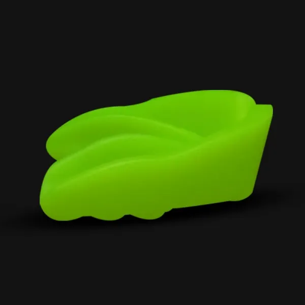 마우스피스 물기방지 혀바닥 수면 방지 치아갈기 매직기기 야간 실리콘 유지 기계 6 C02 무정형 단면 홑겹 성인용 그린보냄