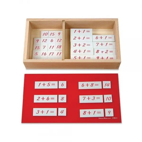 135 공감편지 / 몬테소리 수교구 덧셈 등식카드 등식카드 수교구 놀이학습교구 기타보드게임