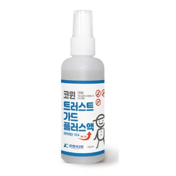 코윈 트러스트가드 플러스액 이카리딘 15%, 1개, 100ml
