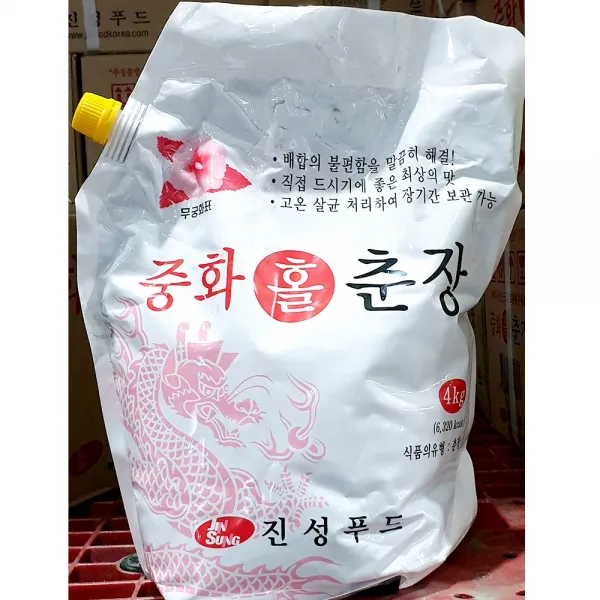 4kg x3개 식당 업소용 요리 용 중국 중식 중화 진성 집 춘장 홀 식자재 찌개양념 반찬장류, GC 1