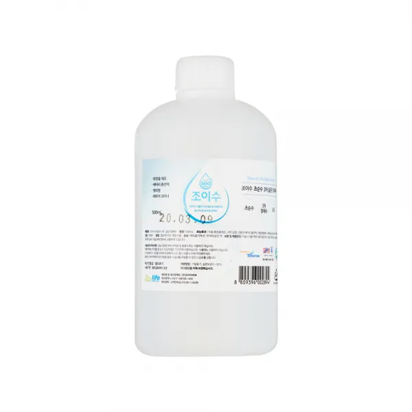 조이수 초순수 3차 정제수 500ml, 1개
