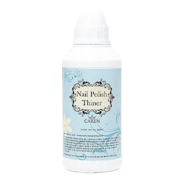 네일나라 Caren Nail Polish Thiner 카렌 네일 폴리쉬 띠너_16Fl.oz480ml (2496489), 띠너／옵션명2