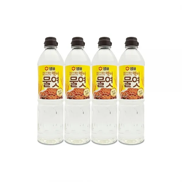 3+1YB[미르쇼핑] 샘표 맥아물엿 1.2kg 전통 엿기름의 부드러운 단맛~, 한세트