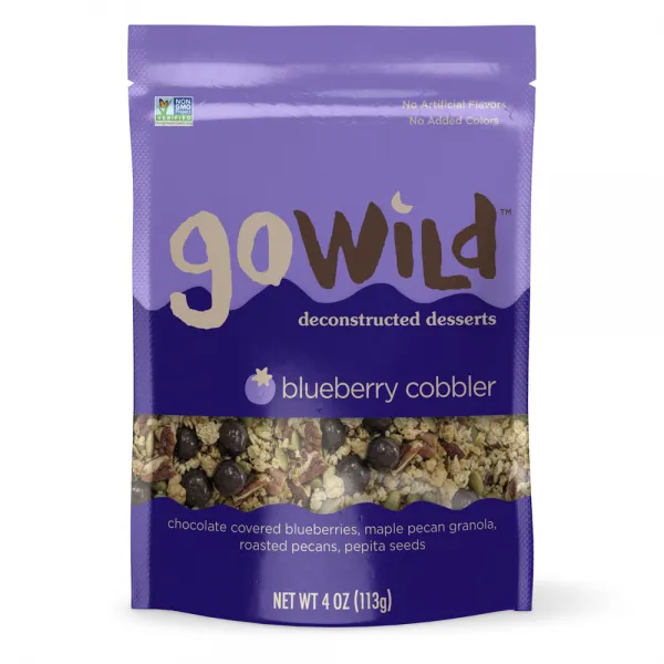 메이드인네이쳐 고 와일드 디컨스트럭트 디저트, 블루베리 코블러 (Blueberry Cobbler), 113g