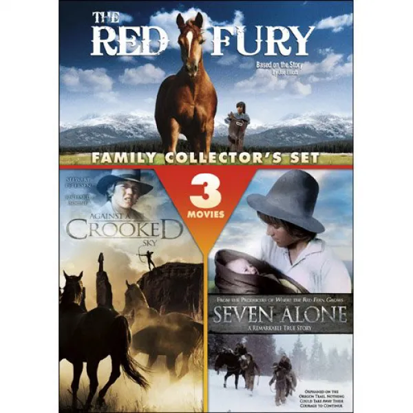 The Red Fury / Against a Crooked Sky / Seven Alone 붉은 격노 / 구부러진 하늘을 / 7 혼자, null세트