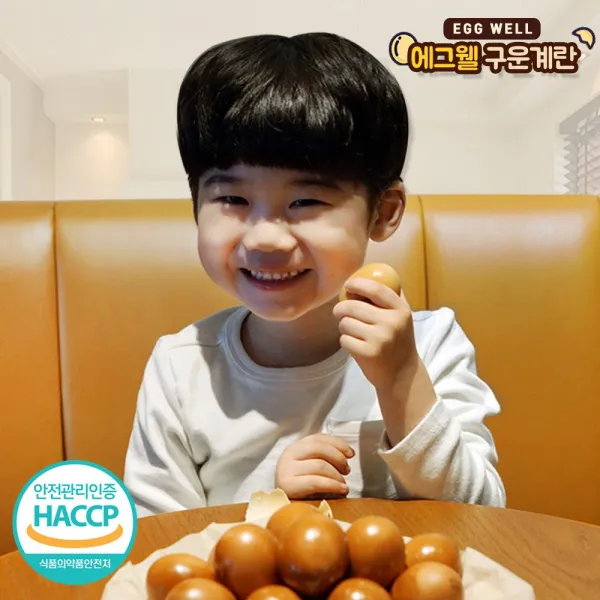에그웰 HACCP 구운계란 60구(대란2판 2700g), 60구