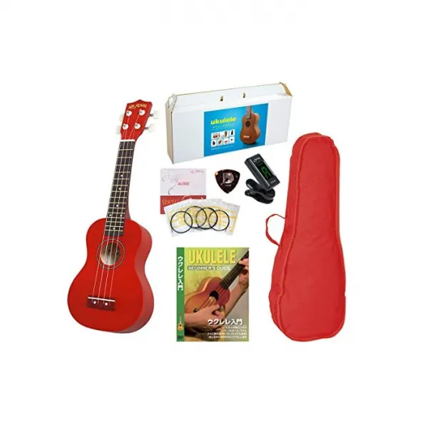 ALAMOANA AlaMoana 알라 모아 나 우쿨렐레 교칙 DVD 첨부 6 종 세트 기아뻬구 사양 UK-100G / R, 자세한 내용은 참조, 자세한 내용은 참조