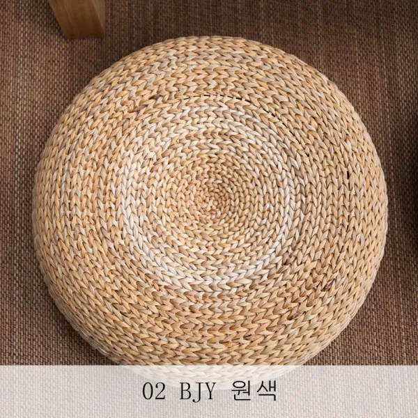 뉴타임즈3 등나무 편포단 방석에 다다미를 두껍게 깔고 선수방석을 瑜伽고 요가매트집 바닥에 돈국학좌를 앉았다 ST08 A21, 02 BJY 원색