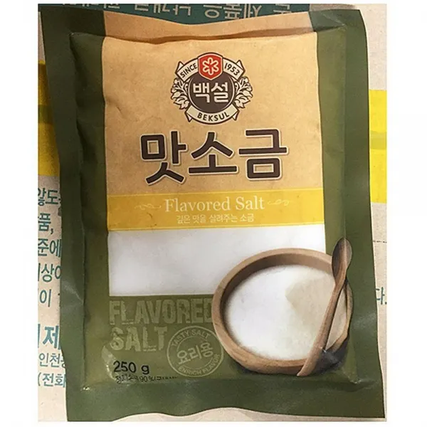 린다씨컴퍼니 맛소금 백설 250g X10개 양념 고운 가는 소금 가공, 1