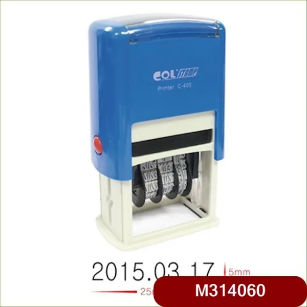 C-400 날인크기 25x5mm 일반사무용품 문구