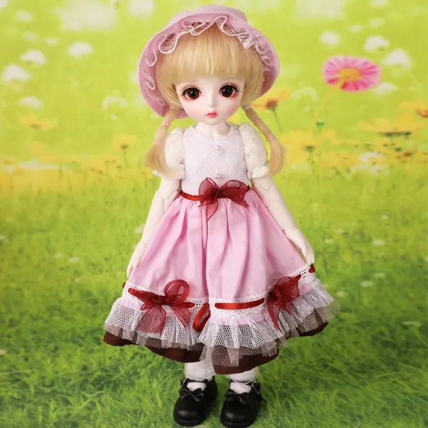 BJD SD 16 여성 어린애 MIU 맹아 관절 가동함 여자 선물, 그림 풀 ；가방 함 인형 가발 옷 신 일반적이다