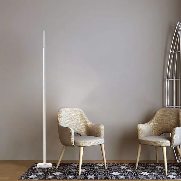 감성 인테리어 미니멀 창조성 Led 플로어 램프 하이라이트 수직 램프 Mma 블랙