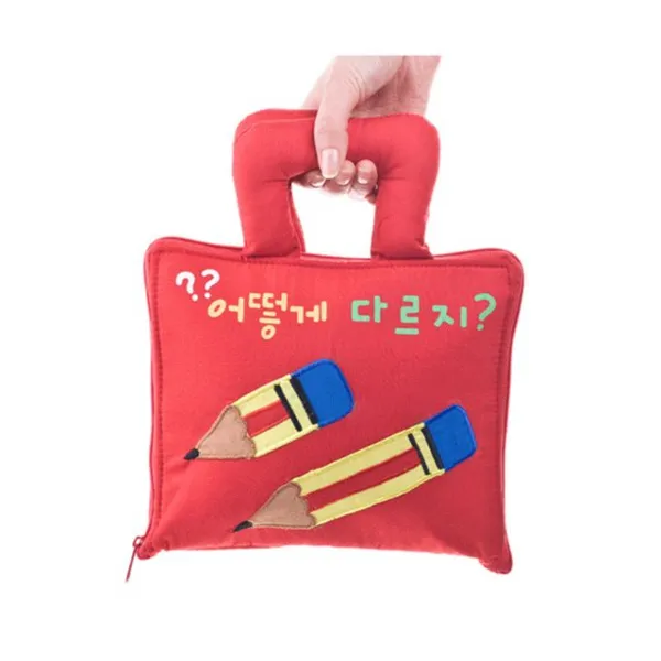 GW1EEC4B0 인형 어린이 문구 캐릭터 교구 어떻게 완구 gm-03897 선물 교보재 매직 장난감 다르지 학습 헝겊책