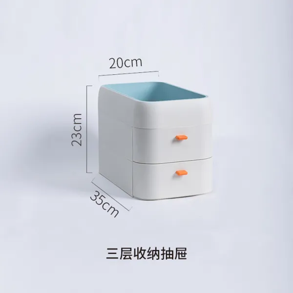 비너스월드 플라스틱수납함 상태 생활 북유럽테이블 면 레이어드 중첩 가능 서랍장롱 기숙사 메이크업 소품 정리 사이즈 상세한 견해 색상 도모함 삼층