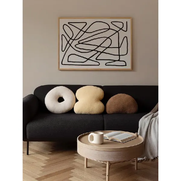 게다가 귀여운 모양의 사무실 요추 베개 소파 거실 침대 쿠션 커피