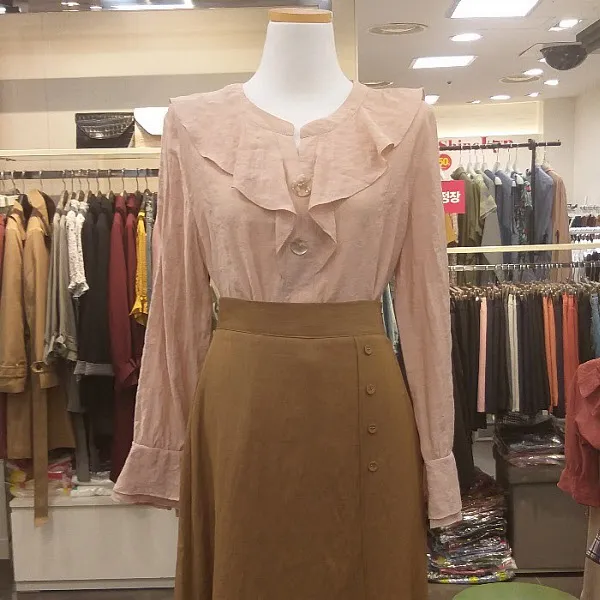 클라비스 클라비스 Nc05 러플 블라우스 Cvbw92903q 2751670 