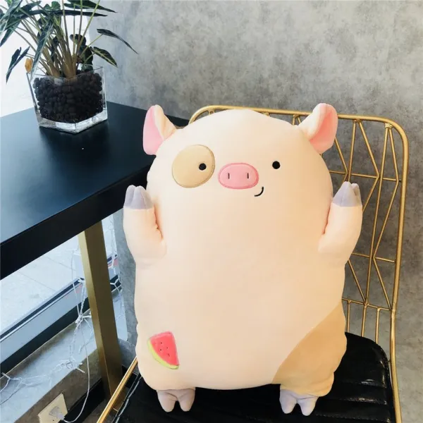 해외직구 잘때 안고자는 토끼 돼지 캐릭터 애착 수면 침대 쿠션 베개 말랑말랑 모찌 인형 바디필로우