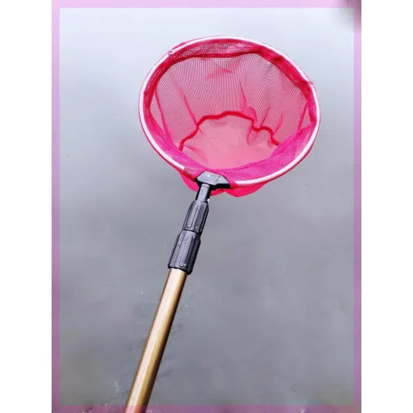 조이스틱 어망 물고기잡이망 작은통 낚시 빅사이즈 핸들 공구 벌레, 1개, T12-차 1.6베이지추가 25망사 1MM(접히지않음)-O