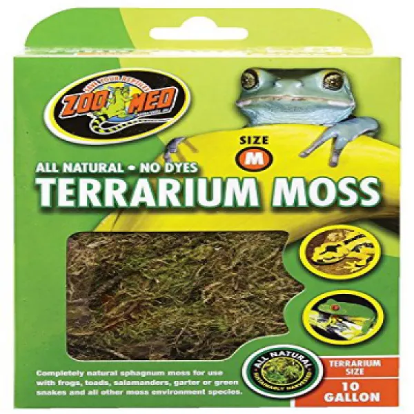 Zoo Med Terrarium Moss 10 Gallon 동물원 Med Terrarium Moss 10 Gallon, 1