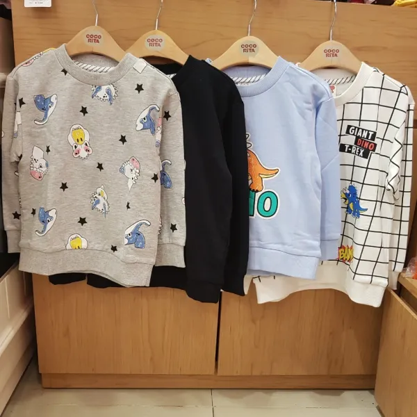 코코리따 50%할인~아이들이 좋아하는~시크한 공룡 맨투맨