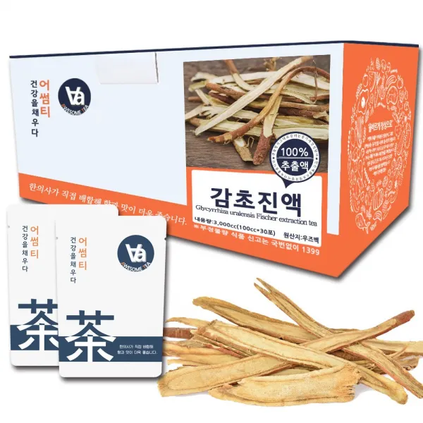 어썸티 감초 진액 100ml x 30개입, 1박스