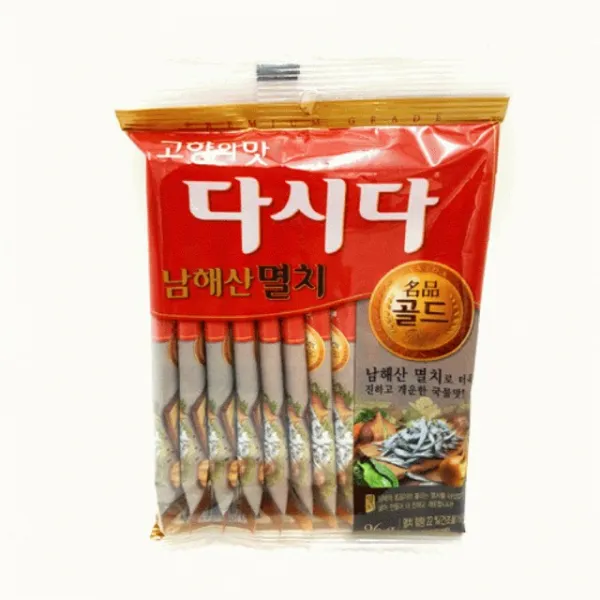 8du쇼핑nw7sov1346 CJ 제일제당 명품골드 멸치 다시다 스틱 96g 40개, 단일 수량
