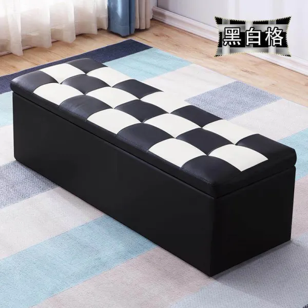 가죽 U 저축 기다리다 심플 없어 등받이 산산이 부서지다 휴식 구의자 신발을 바꾸다, 흑백 격장 120 *와이드 40 *하 묵인