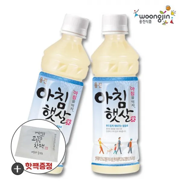 웅진식품 아침햇살 340ml x12펫 /쌀음료, 01.아침햇살 340ml x12펫, 상세설명 참조
