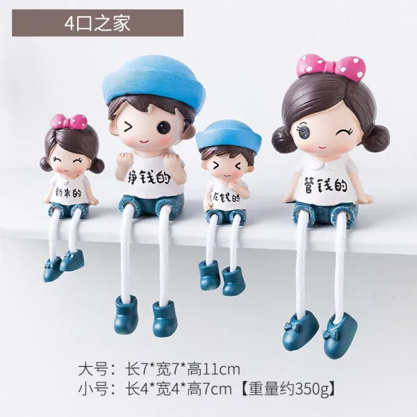 유니콘 홈카페 홈 창조적 인 책 데스크탑 작은 장식 장식품 귀여운 소녀 심장 그물 레드 침실 방 배열 개체, 네 번 돈 (4)