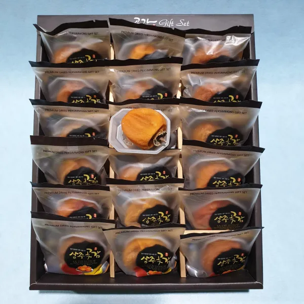 곶감 상주 개별포장 18과 1box 개당 35g내외 18개입