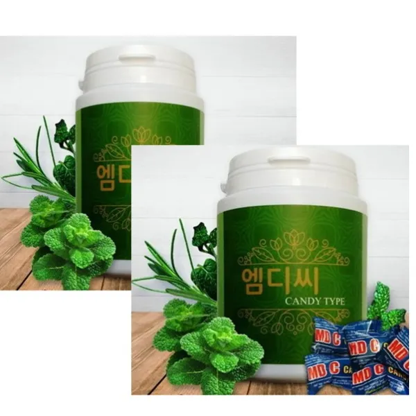 보아비다 엠디씨 Mdc 건강캔디 12가지 천연식물 특허캔디 2통 80g