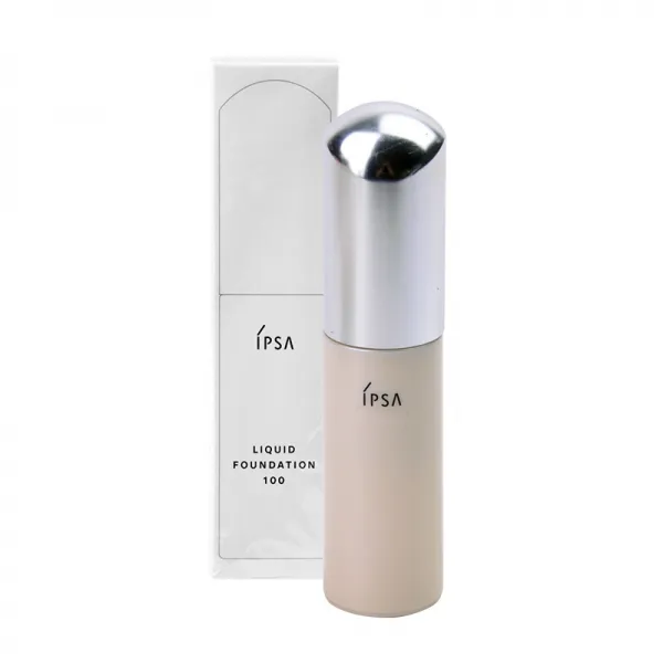 IPSA 인포사 파운데이션 25ml 컨실러 보습 제고 광택 스킨 항미 파운데이션 100