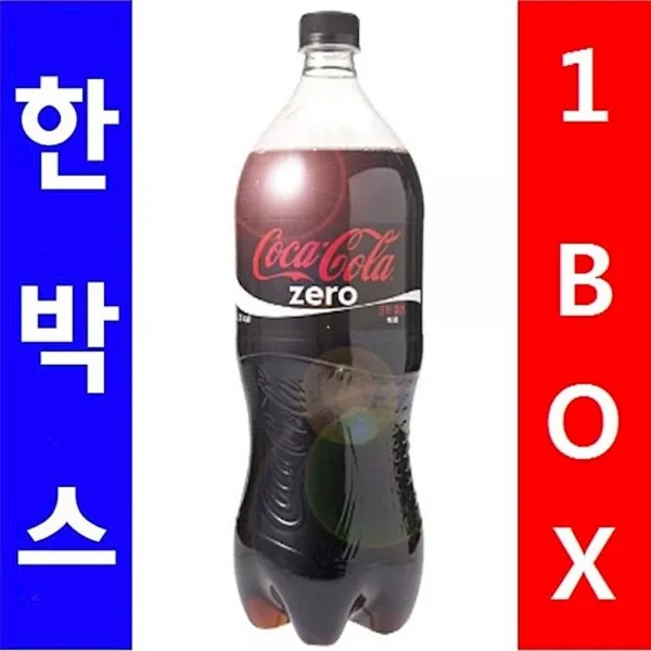 코카 콜라제로 1.5l 1박스 12병 판매 탄산 청량 음료 이온 차 대량 생수 음류 1