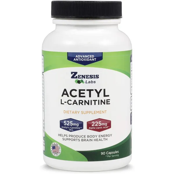 아세틸 L Carnitine 로 알파 Lipoic 산성 를 뇌 건강 & 뚱뚱한 손실 90 캡슐