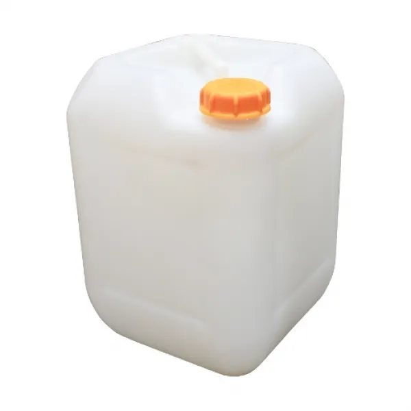 20리터 말통 x 4ea 특수설계로 내용물을 100% 부어낼수있는 사각말통, 화이트 (HJ-20W) - 백색