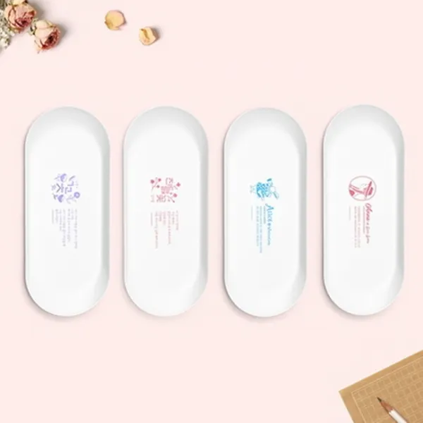 10 크레비스 / 한국문학 - 세계문학 화이트 스틸 펜트레이 (4types) 꽃 정리용품 디자인문구 사진집