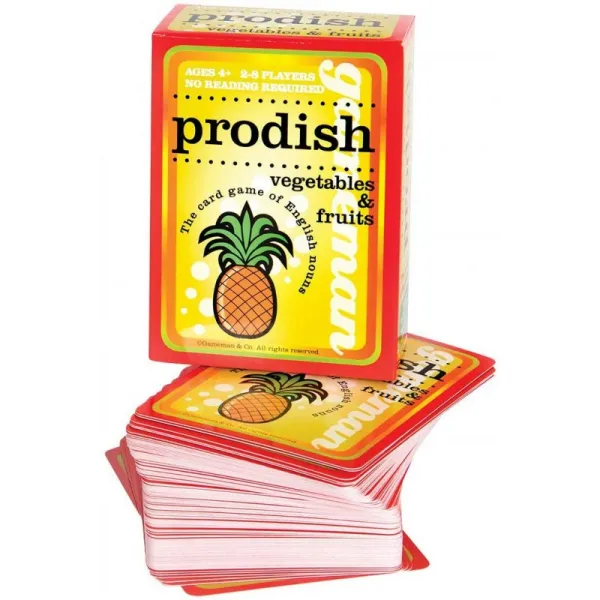 영어 명사 카드 게임 Prodish Vegetables & Fruits